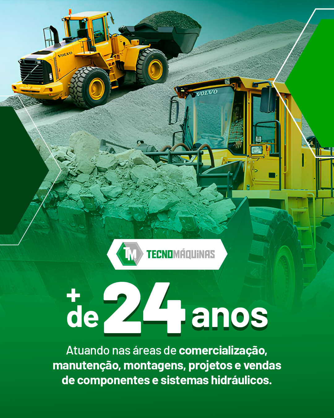 Tecnomaquinas mais de 24 anos de história